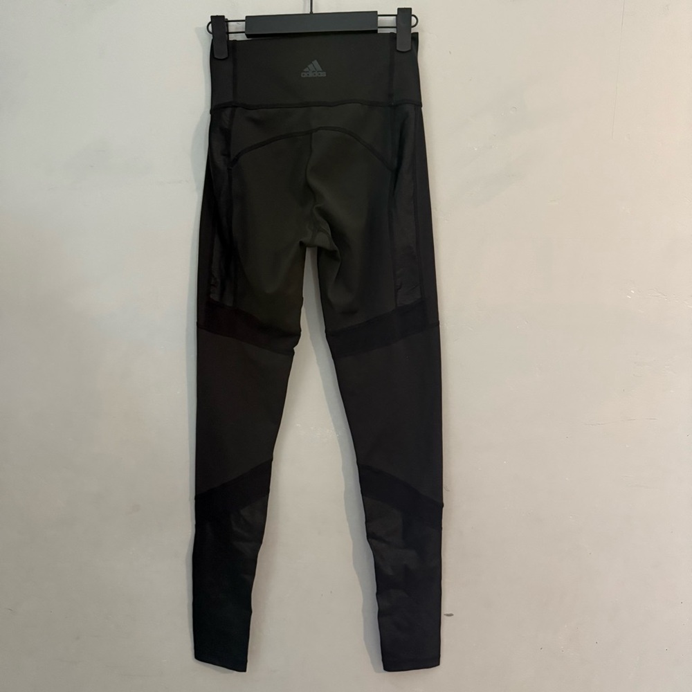Adidas Charcoal Grey Shaping Athletic Leggings